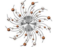 Moderne Designer Quartz Wanduhr - Uhr - Küchenuhr - braun