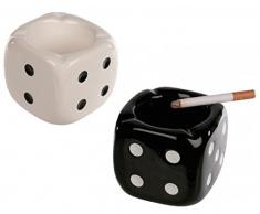 Würfel Keramik Aschenbecher