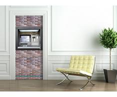 Türtapete selbstklebend Türposter - GELDAUTOMAT - Fototapete Türfolie