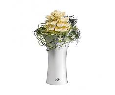 TULIP X-FORM VASE, WEISS, 11, 5CM