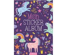 Mein Stickeralbum - Einhörner