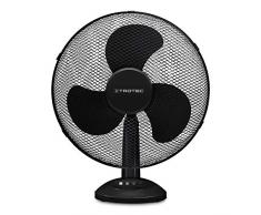 TROTEC Tischventilator TVE 18 3 Ventilationsstufen 90°-Oszillation Ventilatorflügeldurchmesser 40cm