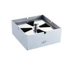 Retro Aschenbecher kreativ Tisch Ascher mit Deckel für draußen und drinnen,Zigarre Zigaretten Windaschenbecher/Sturmaschenbecher Tragbare Entwurf Drehascher für Raucher in Pub Büro Garten Dekoration