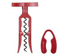 Le Creuset 49800000600001 Set Korkenzieher und Kapselschneider, Kunststoff