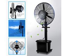 Höhenverstellbarer Bodenventilator, oszillierender stehender Bodenventilator, Hochleistungssockel Leistungsstarker und leiser oszillierender Metall-Standventilator, schwarz