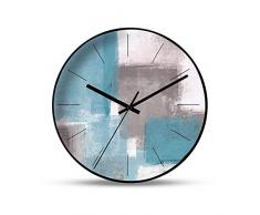 FortuneVin Wanduhr aus Aluminium mit lautlosem Sweep Uhrwerk für den Außenbereich,Badezimmerwanduhr,die Küchewanduhr,Home Office,12 Zoll Schwarz 2