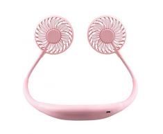 CHARON USB Ventilator, Ultra Leise - Mini Tischventilator Lüfter, Tragbarer Leiser Mini Ventilator Im Büro, Mit Gedrehtem Kopf, Für Büro, Zuhause Und Im Freien,E