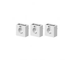 Goobay 3er Pack Digitale Zeitschaltuhr, 3) (Pack of 3)