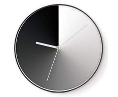 HJW Praktische Wandpendeluhr Wanduhr Nordic Stil Modern Creative-Batteriebetriebene Nicht Ticking Schlafzimmer Wohnzimmer Küche 12-Zoll-Quarz-Taktgeber Wanduhr,C