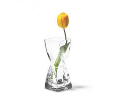 Leonardo Vase Volare, mit massivem Eisboden, Höhe 20 cm, handgefertigtes Klarglas, 014099