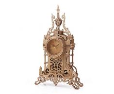 nicknack Tischuhr Modellbau - Laser geschnitten Uhr Bausatz - 3D Holz Puzzle für Erwachsene - 47 Teile Puzzle-Licht