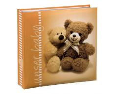 Hama Baby Einsteck Fotoalbum Michi (für 200 Fotos im Format 10 x 15 cm) orange