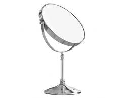 SONGMICS Kosmetikspiegel 10 fach + nomal doppelseitiger Tischspiegel BBM006