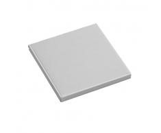 Platz Aluminium Doppel-Compact Handtasche Spiegel