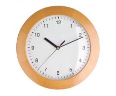 Funk-Wanduhr Buche Echtholz Massiv 98.1065