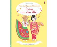 Mein Anziehpuppen-Stickerbuch: Reise um die Welt