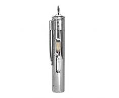1x Ratiomed Sanduhr, Pulsmesser Puls Uhr Metall, Ansteckclip, 1/2 min, 30 Sek.