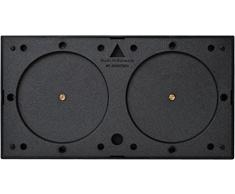 Analoge Wetterstation Thermometer Hygrometer 1972 Silber Richter/HR Art. 47034