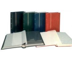 SAFE Briefmarkenalbum / Einsteckbuch Nr. 115 PREMIUM Einsteckbücher 32 WEISSE Seiten mit goldfarbener Premiumprägung Einband in SCHWARZ