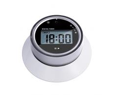 KWOKWEI Digitaler Küchentimer, Kurzzeitmesser Küche/Eieruhr mit LCD-Bildschirm, Elektronischer Timer/Magnetisch Timer mit Alarm & Countdown Funktion für Kochen, Backen, Studieren, Sport, Spielen