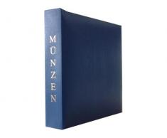 Pagna Münzalbum (inkl. Zwei Münzhüllen, 4D) blau