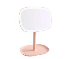 LED Kosmetikspiegel, Kapmore 360 ° drehbarer Touchscreen Kosmetikspiegel Kosmetikspiegel