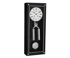 London Uhr - Solid dunkel Holzausführung Pendel Wanduhr