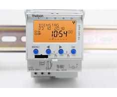 Theben 6420100 TR642 top2 - digitale 2-Kanal Zeitschaltuhr mit Jahres- und Astro-Programm, sowie 2 externen Eingängen, Zeitschalter