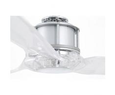 Faro Barcelona Eter 33394 - Ventilator ohne Licht, Metall + Polycarbonat transparent