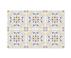 Wandkings Fliesenaufkleber - Design "Leni", 15 x 15 cm, 24 Aufkleber für Fliesen in Badezimmer, Küche & mehr