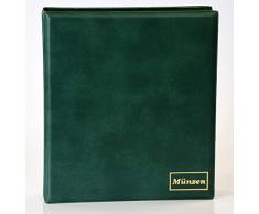 MC.Sammler Münzalbum Münzen Sammelalbum für 200 Stück 2 Euro Münzen (grün) Münzenalbum