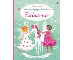 Mein Anziehpuppen-Stickerbuch: Einhörner