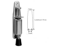 Türfeststeller Türstopper Torfeststeller Edelstahl matt gebürstet Höhe 142mm