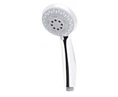 Sanifri 470010819 Handbrause Flow V, 82 mm mit Antikalknoppen, 5-strahlig, verchromt