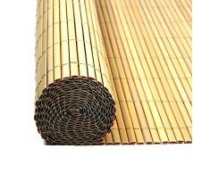 IHD Sichtschutzmatte Sichtschutzzaun Sichtschutz Windschutz PVC Zaun Balkon Garten Bambus 1,0 x 5 m