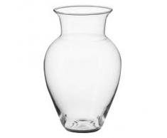 Vase Glasvase Klarglas Blumenvase Kristallglas Höhe 25 cm Oberstdorfer Glashütte