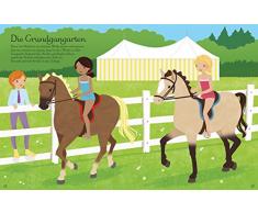 Mein Anziehpuppen-Stickerbuch: Beim Reitturnier