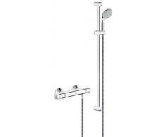 GROHE Grohtherm 1000 | Brause- und Duschsysteme - Brausethermostatset | mit Tempesta 100 Brausegarnitur, 900 mm Brausestange | 34256003