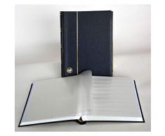 GOLDHAHN-Luxus-60 weiße Seiten A4 Briefmarkenalbum Einsteckbuch Briefmarken für Sammler