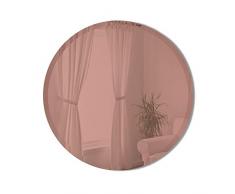 Umbra Hub Bevy Rundspiegel für Eingangsbereiche, Wohnzimmer und mehr, doppelt, 61 cm, kupferfarben