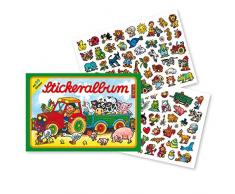 Stickeralbum mit 99 Sticker * BAUERNHOF * von LUTZ MAUDER // 72011 // Geschenk Kindersticker Aufkleber Stickerbuch Farm Tiere Bauer süß Zoo