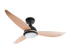 Energiespar Deckenventilator Bayu mit dimmbarer LED Beleuchtung und Fernbedienung, 122cm, sehr leise