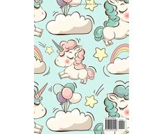 Mein Stickeralbum: Motiv Einhorn Fantasy No. 1 | 30 Seiten | DIN A4 | Blanko | Kein Silikonpapier | Geschenkidee