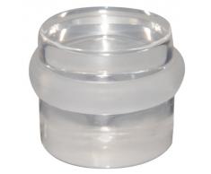 WAGNER Bodentürstopper - Clear - Hochwertiger Kunststoff, transparent, Durchmesser 38 x 30 mm, selbstklebend, rückstandslos entfernbar - 15502911