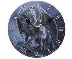 Lisa Parker Beschützer der Magie Drache & Einhorn Bilderuhr