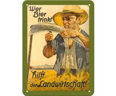 Nostalgic Art Blechschild 20x30 cm, Bunt, M