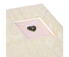 HENZO Hochzeits Fotoalbum DESTINY - für bis zu 156 Fotos 10 x 15 cm - 60 Seiten - Album - 30,5 x 28 cm - Hochzeitsfotoalbum - Buchalbum - Fotobuch