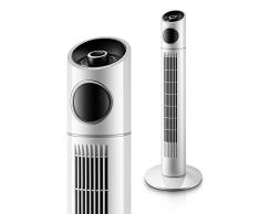 Unbekannt Haushalts-Blattloser Ventilator/Nachttisch-Praktischer Ventilator/Desktop-Blattloser Elektrischer Ventilator/Schüttelkopf-Natürlicher Wind/Stehender Ventilator (Größe: 32 * 91.5Cm)
