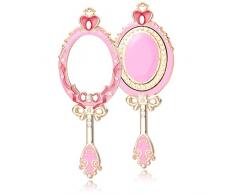 Sailor Moon Spiegel Perle Schmetterling Make-up Outfit Handheld Make-up Oval Kosmetik Handspiegel Beauty Dresser Reise Espelho Rosa Sailor Moon Spiegel