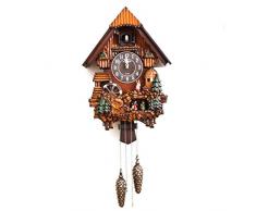 Sunjun Kuckuck Musik Kuckuck Wanduhr Kreative Mode Wohnzimmer Uhren und Uhren Zeitmessung Stummen Vögel Taschenuhr